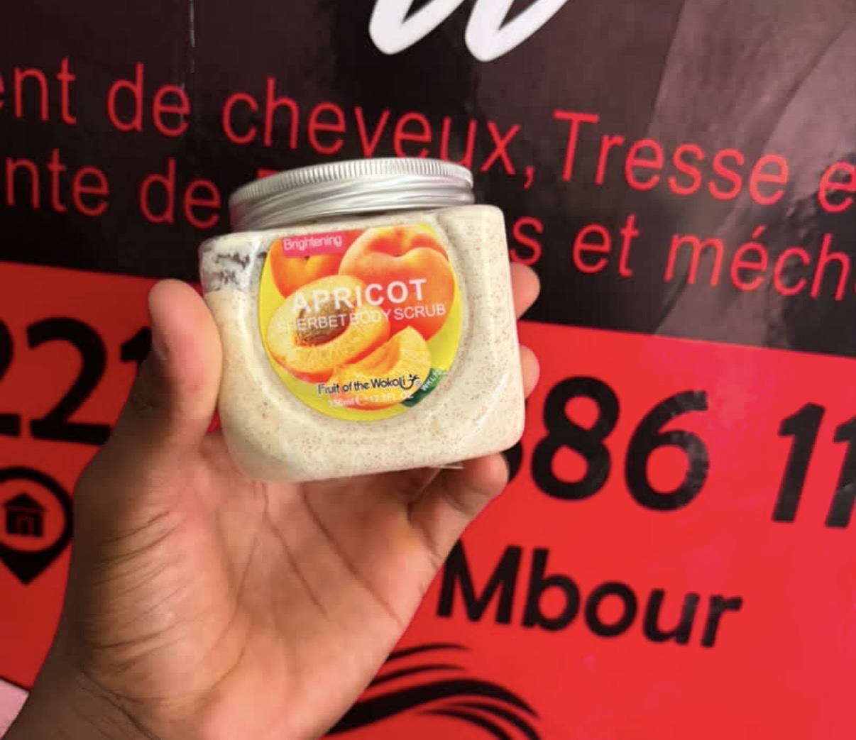 Crème Fruits apricot