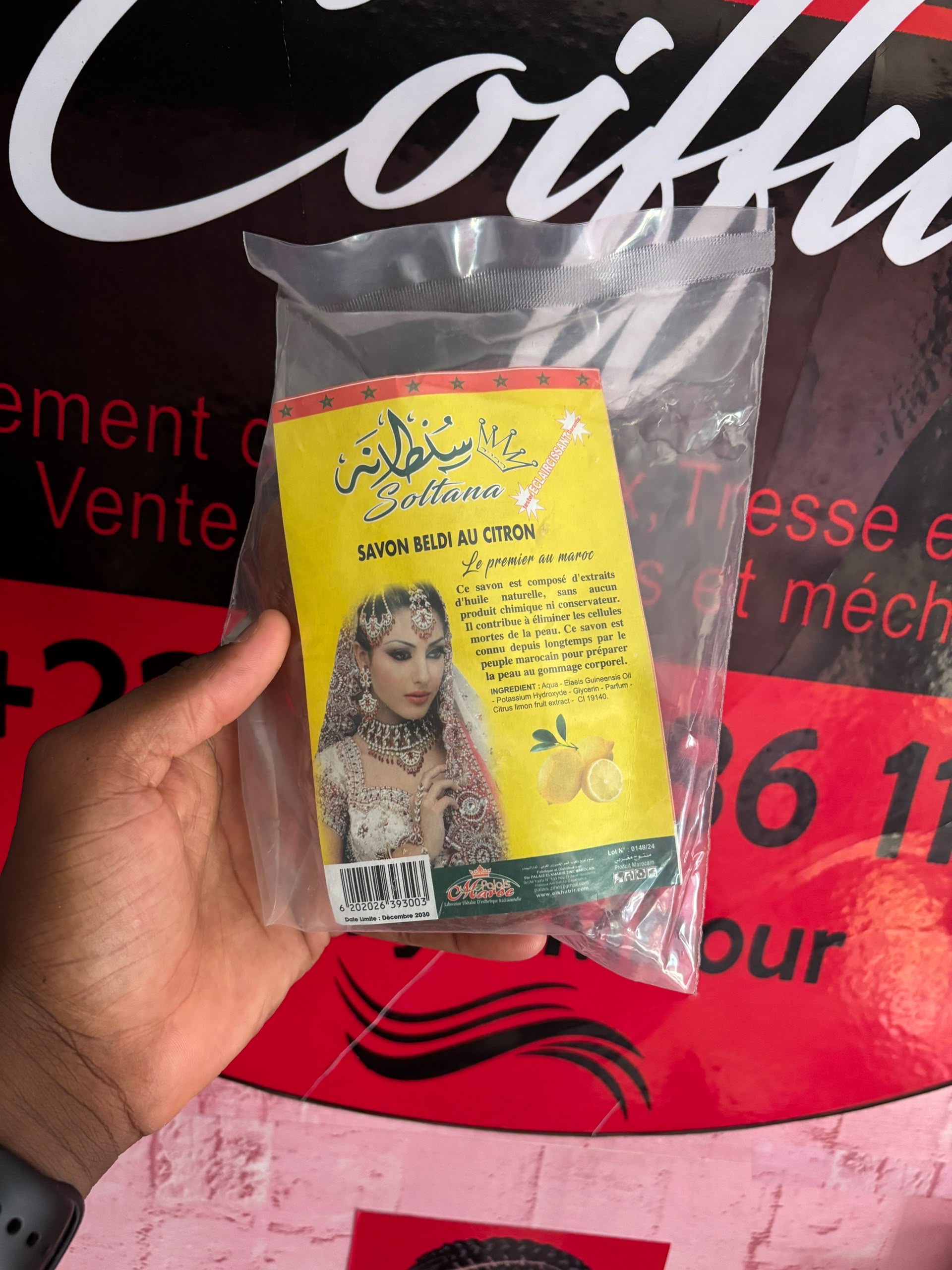 Savon Noir Citron