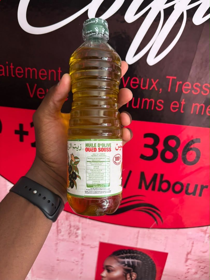Huile d'Olive Vierge du Souss – 1/2 Litre